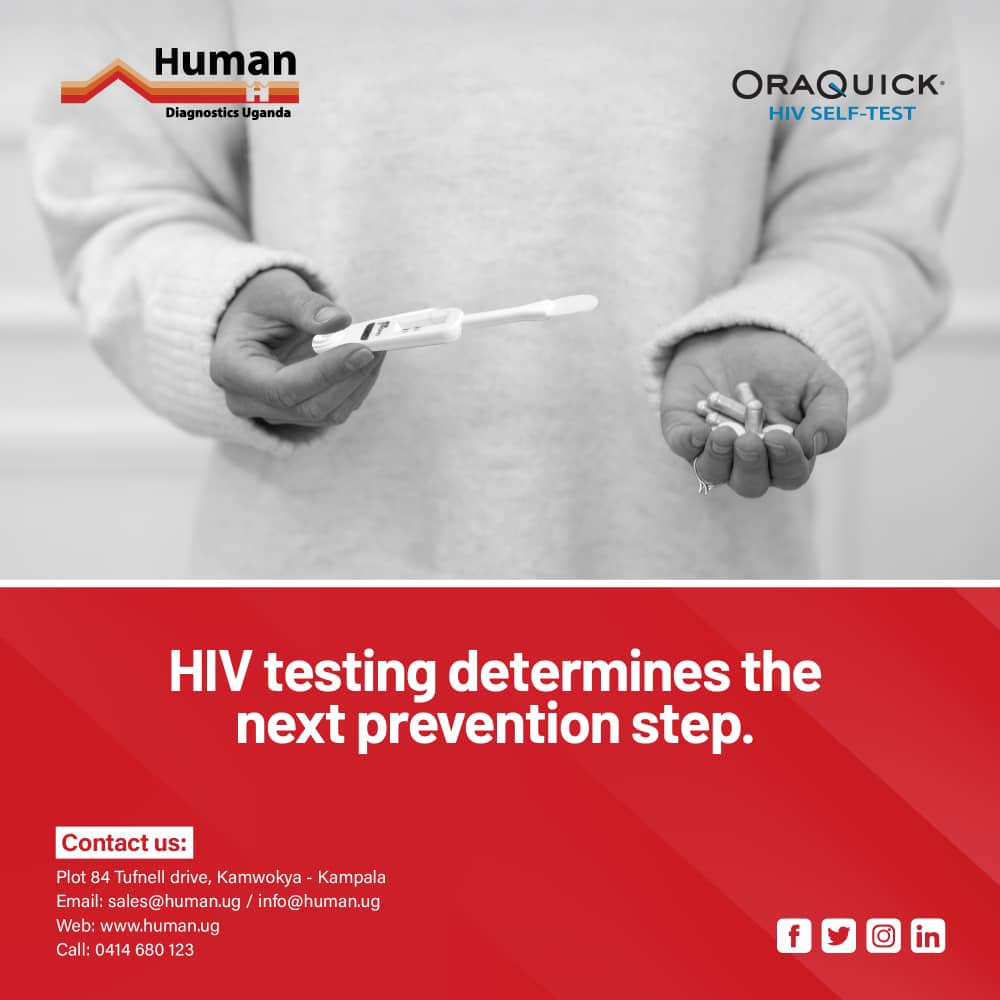 Knowing your HIV status determines your next prevention step. 
Use #OraQuickHIVSelfTest
#TestBeforeYouTaste