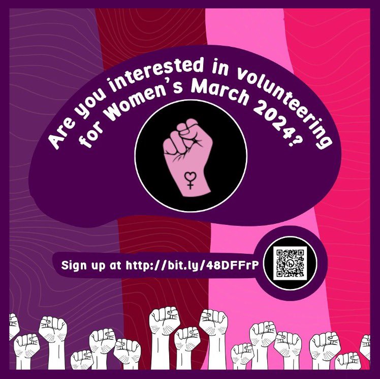 Women’s March Malaysia 2024 is recruiting volunteers!

Can sign up at docs.google.com/forms/d/e/1FAI… if you’re up for it 🩷💜 

#WomensMarch2024 #WMMY2024