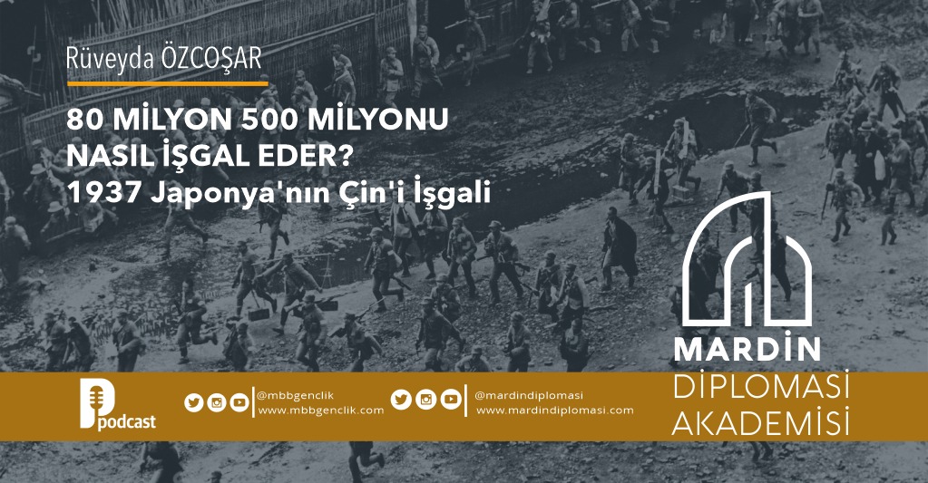 Mardin Diplomasi Akademisi öğrencilerimizden Rüveyda Özcoşar'ın mardindiplomasi.com'da yayınlanan '80 Milyon 500 Milyonu Nasıl İşgal Eder? 1937 Japonya'nın Çin'i İşgali ' konulu yazısına buradan ulaşabilirsiniz. bit.ly/4aupcHB #MardinDiplomasi #MDA @MbbGenclik