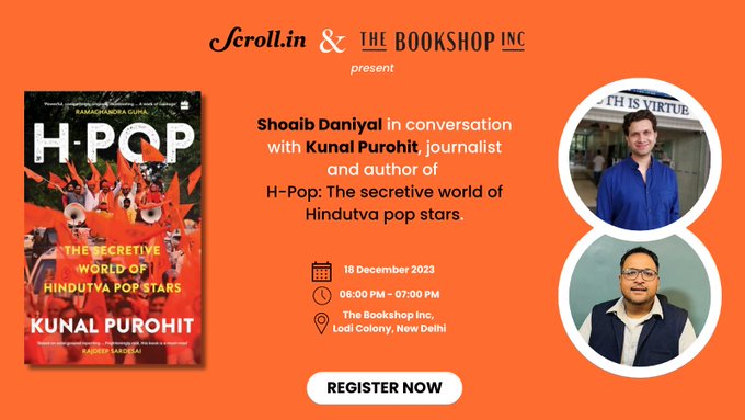🚨 Event alert: @ShoaibDaniyal in conversation with @kunalpurohit. 🚨 🗓️Join us on December 18 at @BookshopInc Register here: docs.google.com/forms/d/e/1FAI…