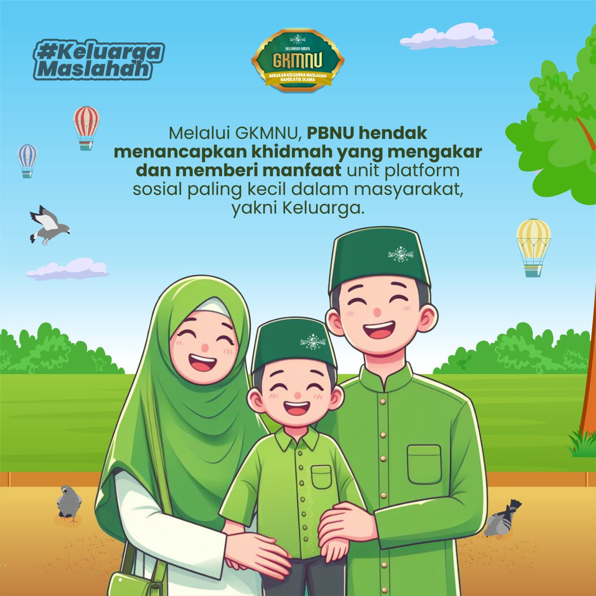 Dukung banget dong upaya PBNU dalam memperkuat khidmah yang mengakar di masyarakat 
#KeluargaMaslahah