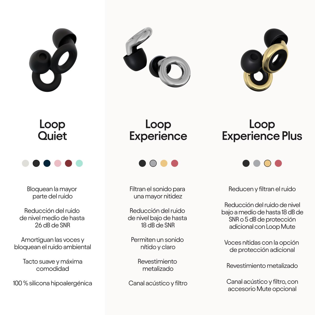 neuroinclusi0n's tweet image. Esto pasa muchísimo en adolescencia. ¿Habéis probado los ear loops? Son muy discretos y cancelan el ruido también.