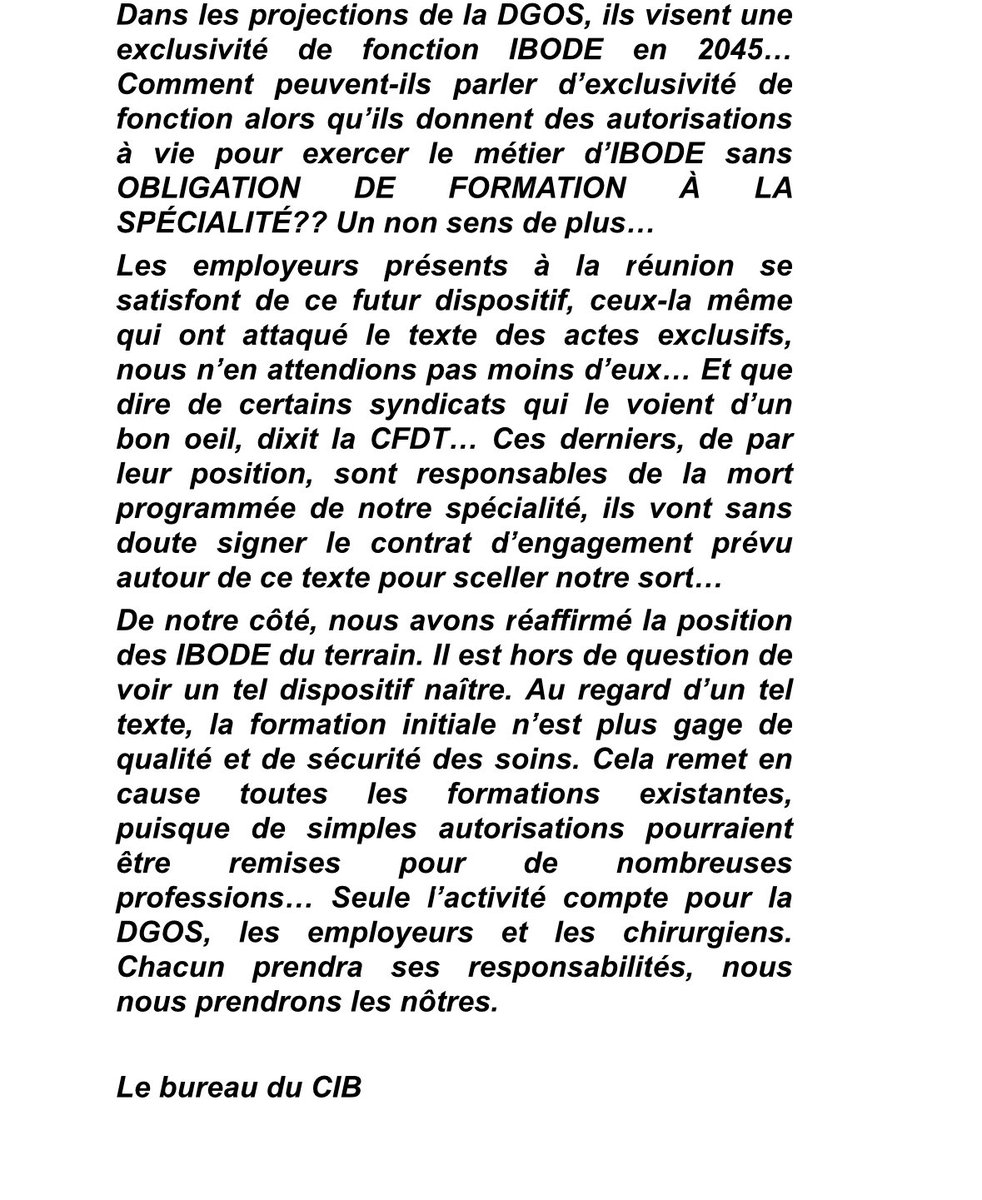 Collectif Inter-Blocs (@cblocs) on Twitter photo 🚨 Communiqué du CIB 🚨
➡️ Réunion du 11 décembre
<a href="/HOSPIMEDIA/">Hospimedia</a> <a href="/ActuSoins/">ActuSoins</a> <a href="/infirmierscom/">Infirmiers.com</a> <a href="/CassiusAvocats/">Cassius Avocats</a> <a href="/Sante_Gouv/">Ministère de la Santé et de l'Accès aux soins</a> <a href="/ALEIBO2/">ALEIBO</a> <a href="/FranceTV/">France tv</a> 🚨 Communiqué du CIB 🚨
➡️ Réunion du 11 décembre
<a href="/HOSPIMEDIA/">Hospimedia</a> <a href="/ActuSoins/">ActuSoins</a> <a href="/infirmierscom/">Infirmiers.com</a> <a href="/CassiusAvocats/">Cassius Avocats</a> <a href="/Sante_Gouv/">Ministère de la Santé et de l'Accès aux soins</a> <a href="/ALEIBO2/">ALEIBO</a> <a href="/FranceTV/">France tv</a>