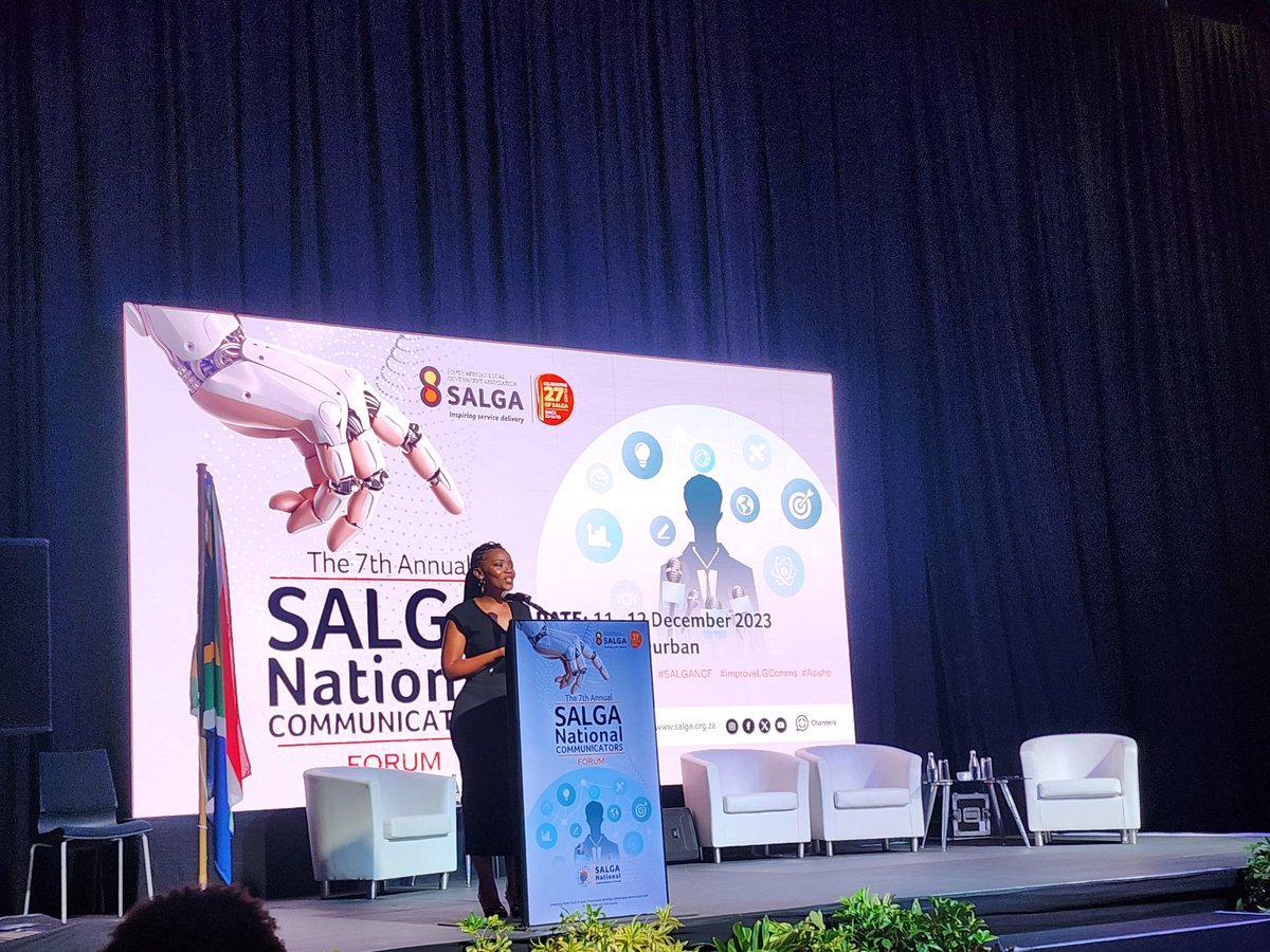 Day two of the @SALGA_Gov NCF will delve into leveraging technology to transform Local Government Marketing and Communications.

@MidvaalLM

#SALGANCF #InspiringServiceDelivery #7thNCF #ImproveLGComms