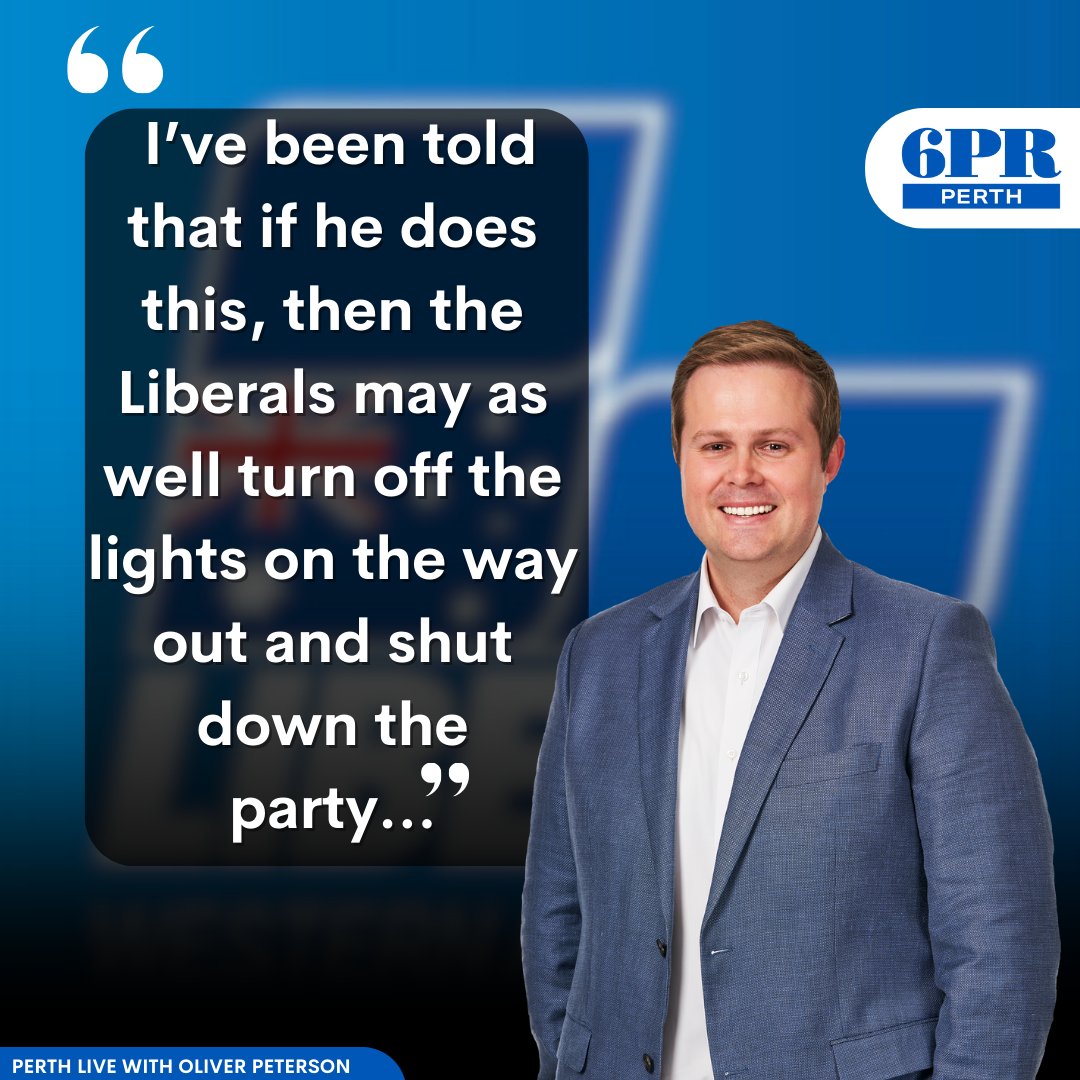 Oliver Peterson has put the call out to WA Liberals powerbroker Nick Goiran to respond to claims he is attempting to use his influence to direct the party's preselection for the next state election. Hear Oly's full editorial here: brnw.ch/21wFen4