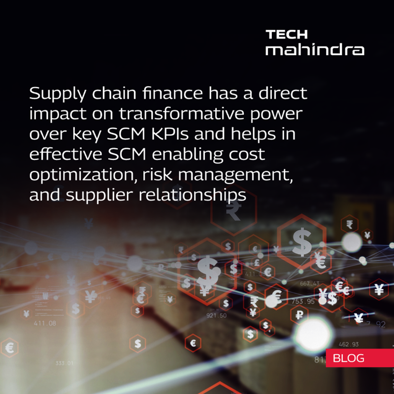 tech_mahindra's tweet photo. Unlock the power of #SupplyChain finance for business success.
Explore our latest blog on #supplychainfinance and its positive impact on business, and how it can improve the #SCM performance, leading to a competitive edge.
More: https://t.co/QfVl0Li8wd
#DigitALLScape #NxtNow