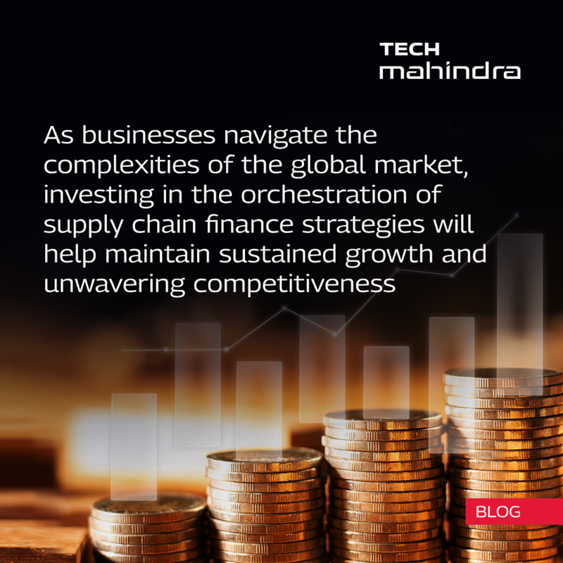 tech_mahindra's tweet photo. Unlock the power of #SupplyChain finance for business success.
Explore our latest blog on #supplychainfinance and its positive impact on business, and how it can improve the #SCM performance, leading to a competitive edge.
More: https://t.co/QfVl0Li8wd
#DigitALLScape #NxtNow