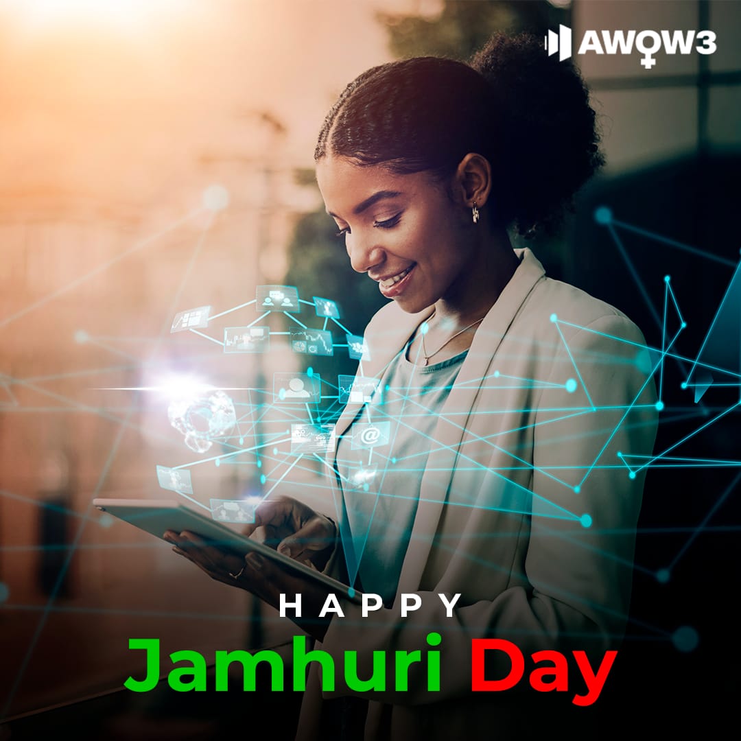 🎉 Celebrating #JamhuriDay with a nod to progress and unity 🇰🇪. AWoW3 champions the fusion of Kenya's liberation spirit with women's empowerment in #Web3  and #blockchain. Join us in shaping a tech-inclusive future! 💪🌐

Happy Jamhuri day🇰🇪!

 #AWoW3 #womenintech