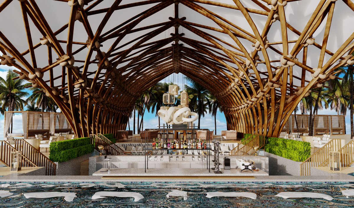 MakeMyGrey's tweet image. Whenever the opportunity splashes in, add a bar next to the pool. It always floats people's happiness. :)

#interiordesign #poolbar #sheraton #marriottinternational