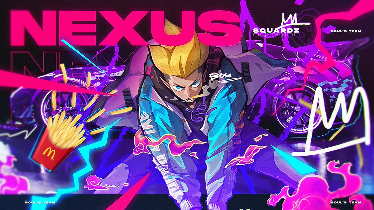 Nagi9134's tweet photo. Nexus for @SquardzAMV 

Artwork by youngike https://t.co/ncG5n0as2W