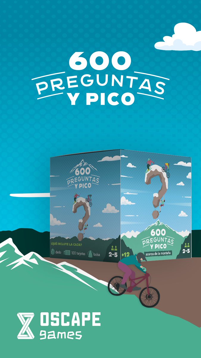 🎁🎄 ¡EL REGALO PERFECTO PARA ESTA NAVIDAD! 

🎲 "600 preguntas y pico", el juego de mesa para pasar grandes momentos con amigos o familia 

🌱Si disfruta con la montaña, la naturaleza, los deportes… Y aprender jugando… ¡Regálaselo! ➡️ 600preguntasypico.com

#regalodeNavidad