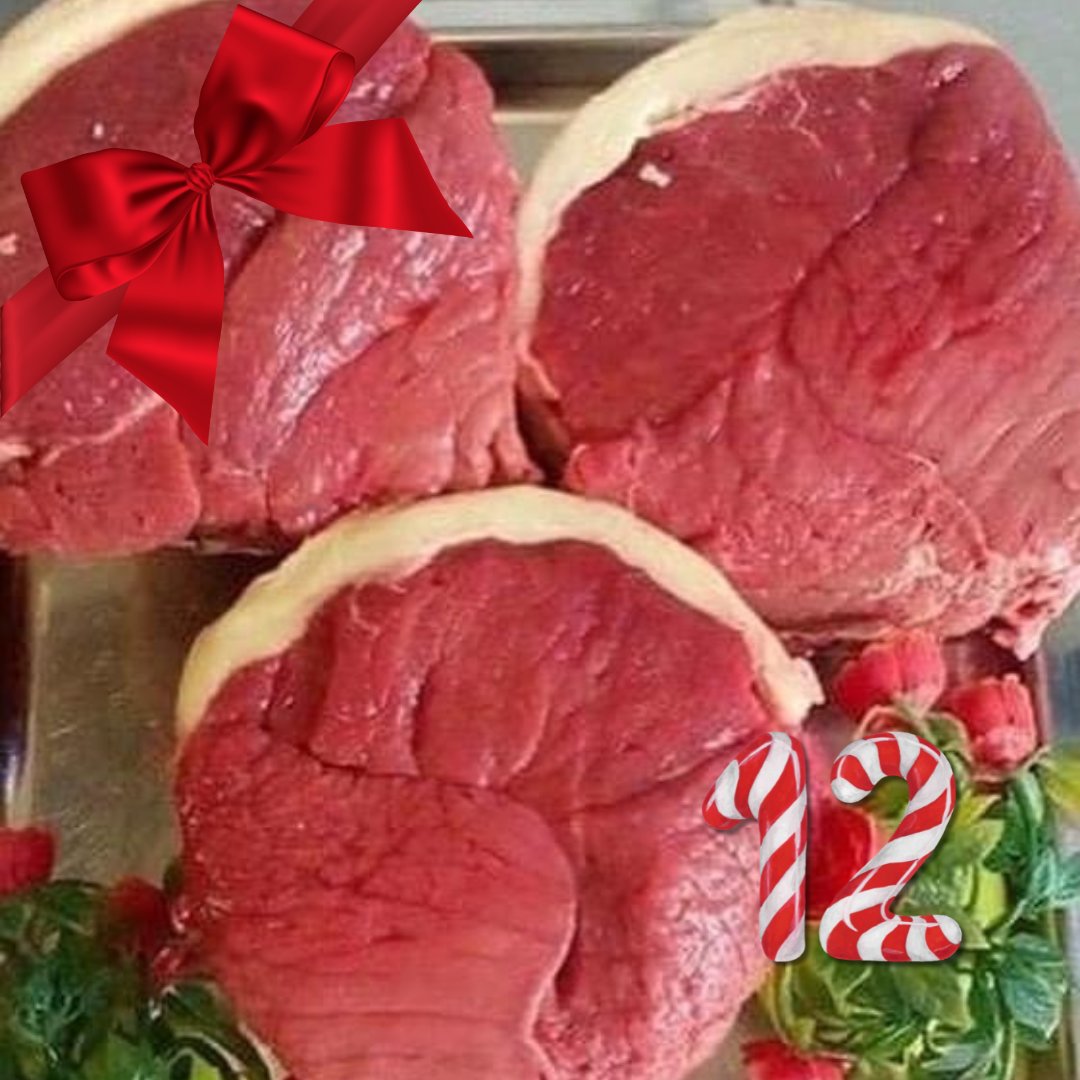 🗓 Day 12 of our very special advent calendar 🎄 🥁 WELSH BEEF TOPSIDE. Call Dewi or Ben on 01558 822566 to order your Christmas meat. #beef #welshbeef #welshmeat #pgi #christmasdinner