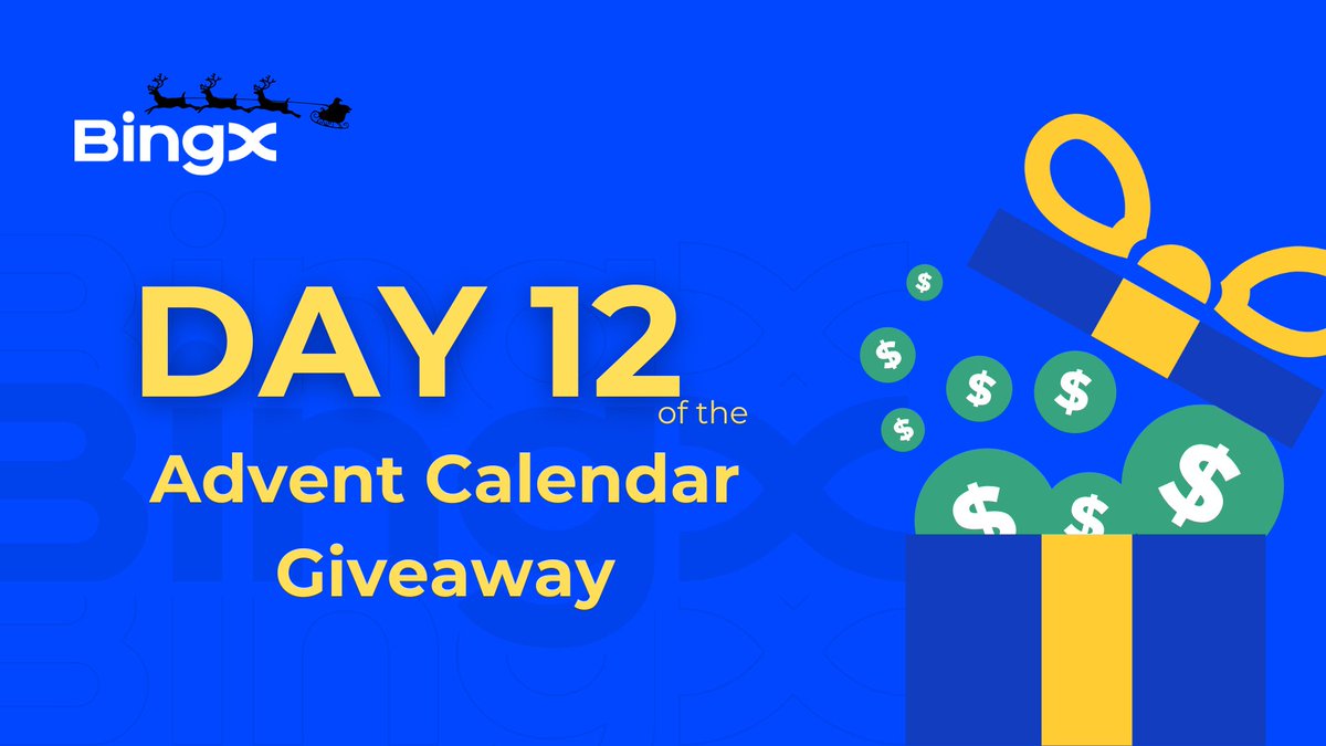 🎄 12. Dezember Advents-Special bei BingX German! 🌟

Heute zu gewinnen: 12x 25$ in ETH!

So seid ihr dabei:
1️⃣ Wenn ihr noch nicht registriert seid, meldet euch über unseren Link oder den eines deutschsprachigen Partners bei BingX an.
2️⃣ Folgt BingX German auf Twitter.
3️⃣