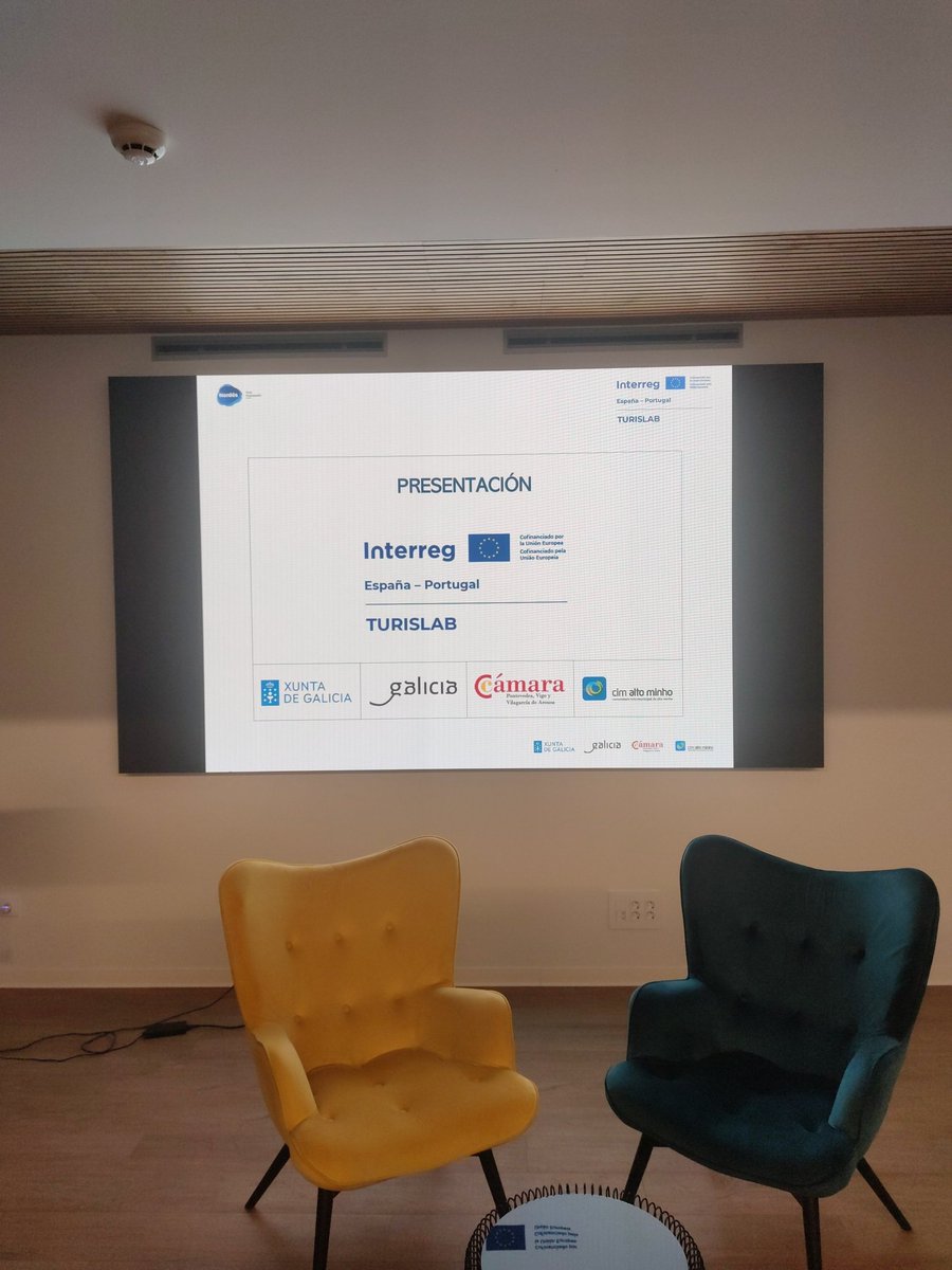 Todo preparado para la presentación de #Turislab en <a href="/nordesclub/">Nordés Club Empresarial</a>  #coruña #startups