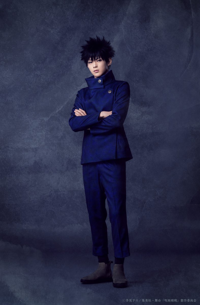jujutsu_stage's tweet photo. 舞台「呪術廻戦」-京都姉妹校交流会・起首雷同-
キャラクタービジュアルを公開しました。

伏黒 恵 役 ＃熊沢学

https://t.co/SYpuyolvw9
 #呪術廻戦 #じゅじゅステ https://t.co/g0qMgisf7t