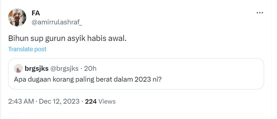 CrossedKom's tweet image. Rindu zaman2 umuq mcmni,dugaan paling besaq dalam hidup pun takat bihun sup habih ja..time flies and mematangkan kita #matang