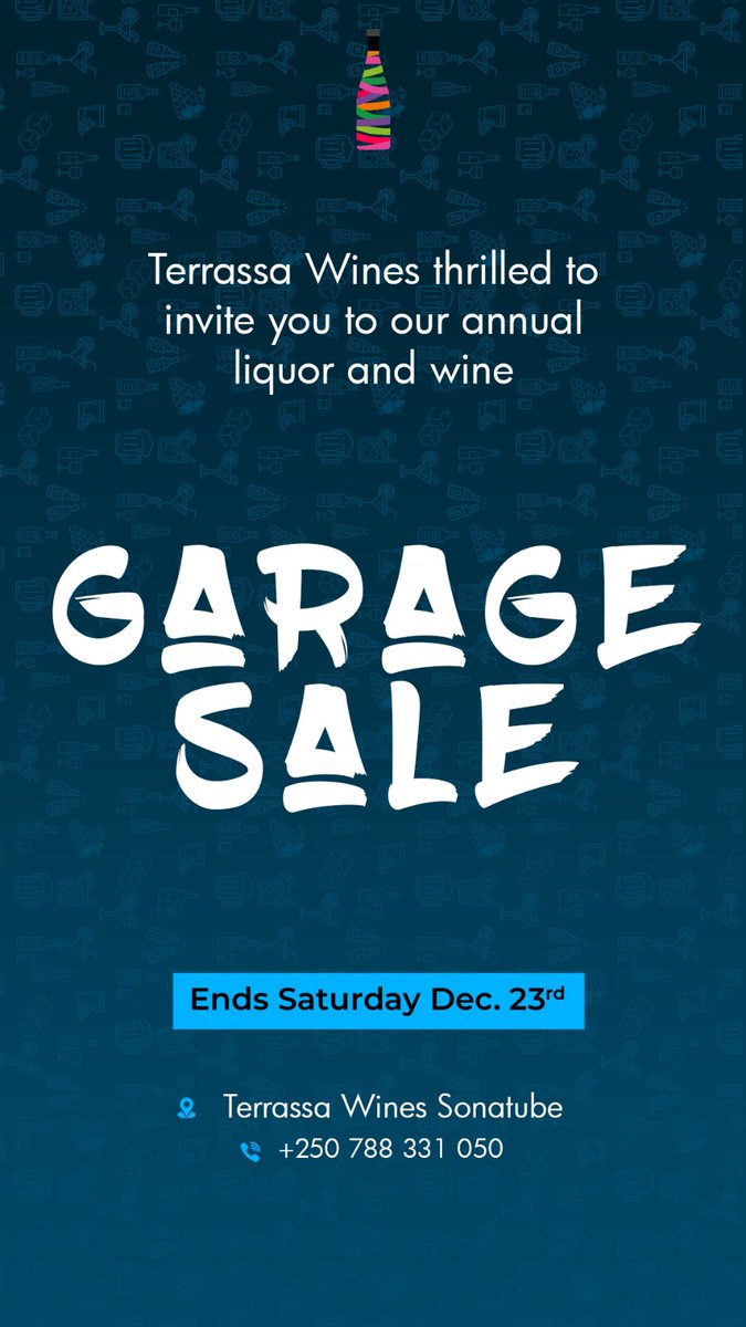 TerrassaW's tweet image. "Raise your glasses to savings!🥂 Our garage sale is the perfect opportunity to enhance your home bar without breaking the bank🤑. Mark your calendar, gather your crew, and let's make this a Sip-and-shop affair to remember"🍷🎊 #terrassawines #winelovers #sipandshop