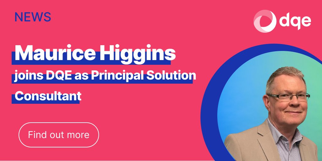 🚀 Exciting News from DQE! 🌐Strengthening our UK teams with seasoned pros like Maurice Higgins, our new Principal Solution Consultant, to boost growth in the dynamic Salesforce environment.  Join us in this chapter of innovation and growth!🌟#Expansion #DQE #Salesforce #UKMarket