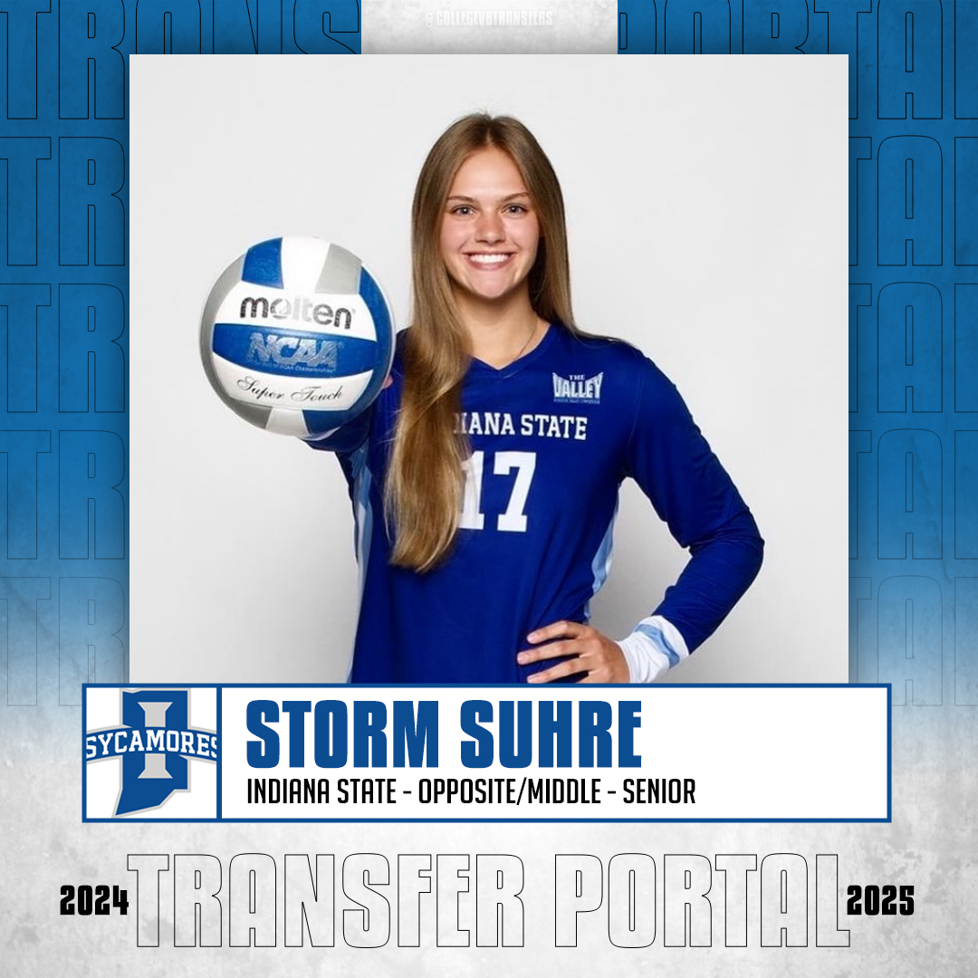 CVBTransfers's tweet photo. 𝗜𝗻 𝗧𝗵𝗲 𝗣𝗼𝗿𝘁𝗮𝗹

✏️: Storm Suhre
🏐: Opposite/Middle
🎓: Senior
📍: Indiana State

#CollegeVBTransfers | #NCAAWVB https://t.co/YmgYlx33ur