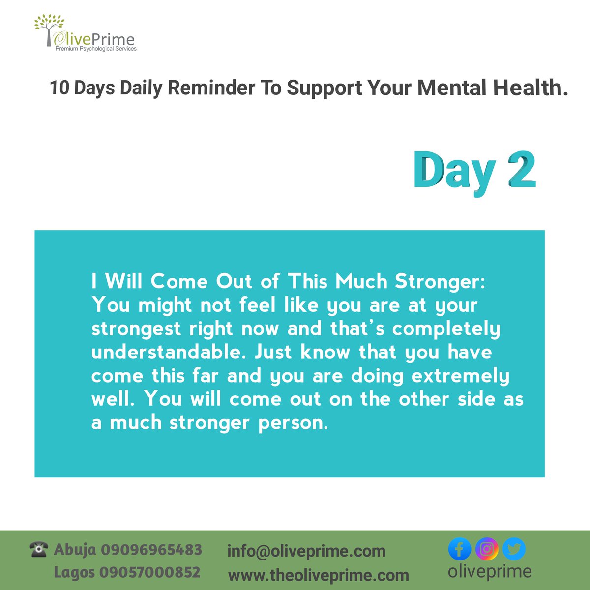 Olive Prime Psychological Services tweet media