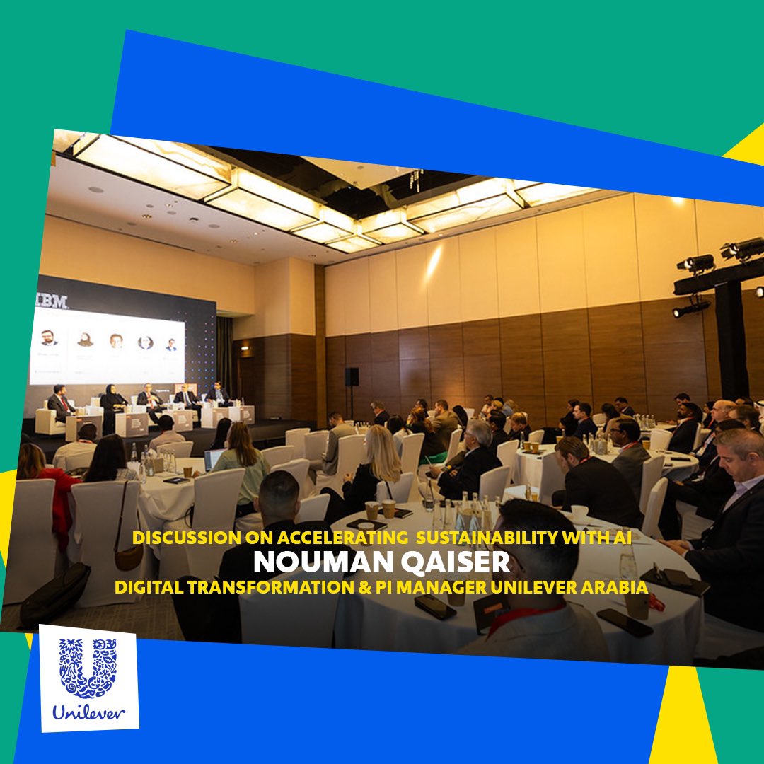 Nouman Qaiser, our Digital Transformation and PI Manager, has been part of the 'Accelerating sustainability with AI' panel discussion at COP28 UAE.

The discussion shed light on AI application in sustainability to driving green growth.