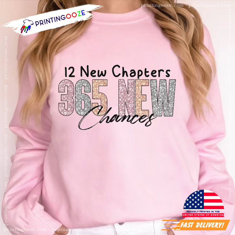 PrintingOozeUtd's tweet photo. 12 New Chapters 365 New Chances 2024 Happy New Year T-Shirt
Limited run – don’t miss out!
Order here: https://t.co/nTcethM8L9
#PrintingOoze #newyear #happynewyear #christmas #love #instagood #newyearseve 
👉Printing Ooze'sHoliday Shirts: https://t.co/12RkDvxXTu https://t.co/8YJBDU2gLL