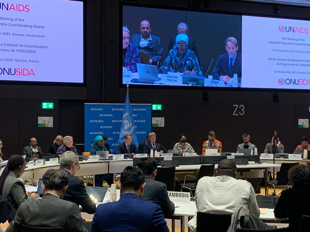 'The AIDS response has transformed expectations of what global health can be and expectations of justice, equity, and wellbeing for all. For this we should be proud,' said @Winnie_Byanyima opening the UNAIDS Board meeting #PCB53