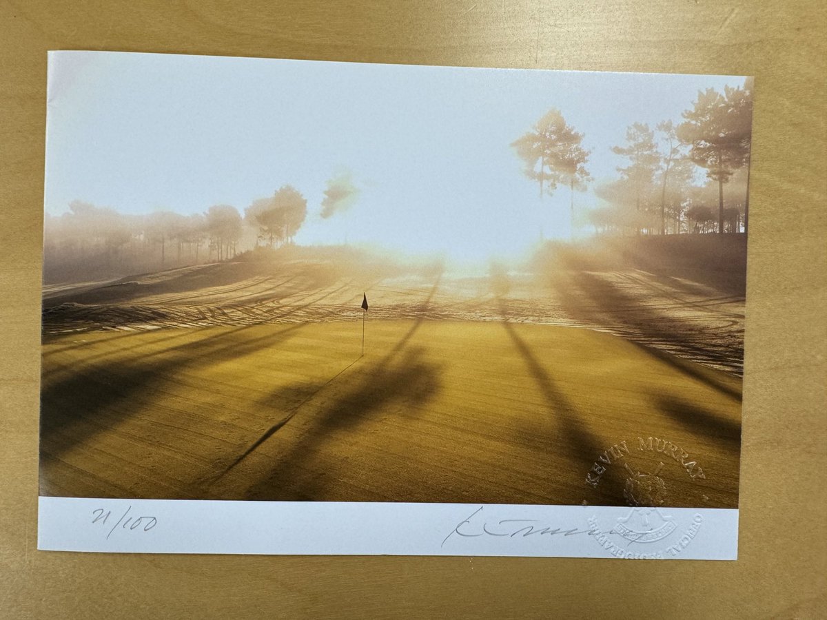 Jeremy Slessor (@jeremy_slessor) on Twitter photo The realisation that it’s close to Christmas when the card arrives from <a href="/kevinmurraygolf/">Kevin Patrick Murray</a>
This year it is Dunas Comportas by David Kidd. The course looks amazing and Kevin has produced an image of similar quality.
Thanks <a href="/kevinmurraygolf/">Kevin Patrick Murray</a> ! The realisation that it’s close to Christmas when the card arrives from <a href="/kevinmurraygolf/">Kevin Patrick Murray</a>
This year it is Dunas Comportas by David Kidd. The course looks amazing and Kevin has produced an image of similar quality.
Thanks <a href="/kevinmurraygolf/">Kevin Patrick Murray</a> !