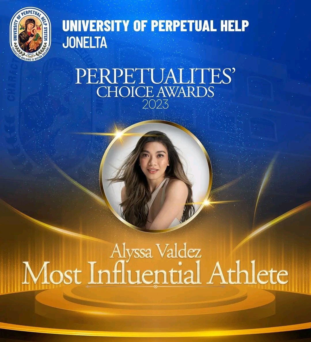 Isang karangalan na makatanggap ng parangal mula sa inyo. Taos puso ang aking pasasalamat, University of Perpetual Help JONELTA! 🤍