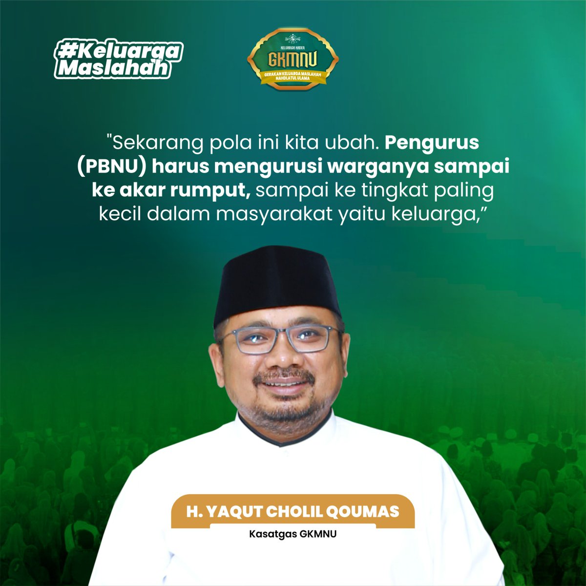 Mantab setuju sekali dengan ini
#KeluargaMaslahah