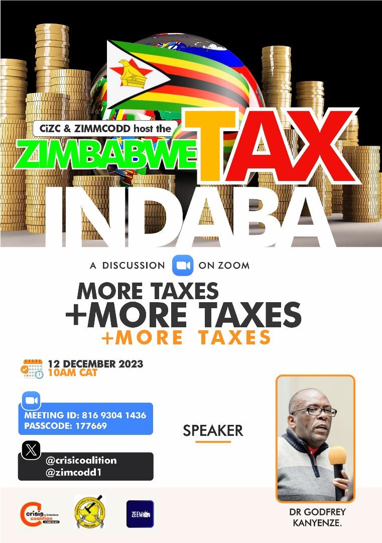 zicomoZW's tweet photo. We are live now on ZOOM, discussing the new tax measures proposed Finance Minister Prof Mthuli Ncube https://t.co/D9fkfY8x4u