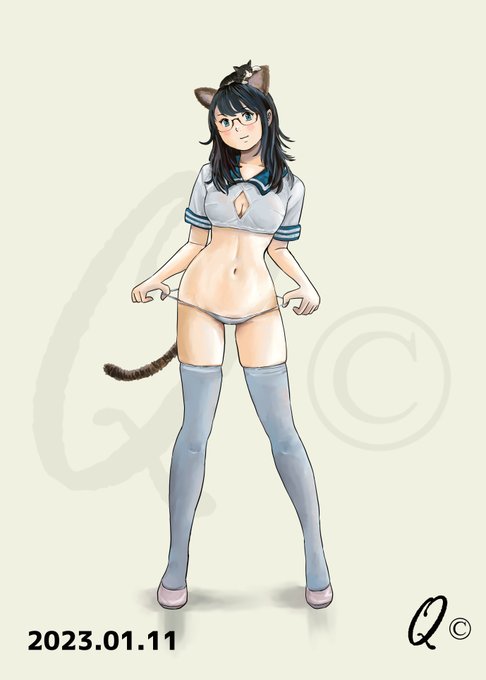 インフルからのリハビリを兼ねて過去絵修正中。再投稿したことがないイラストを主に修正してます。今回はコレ 