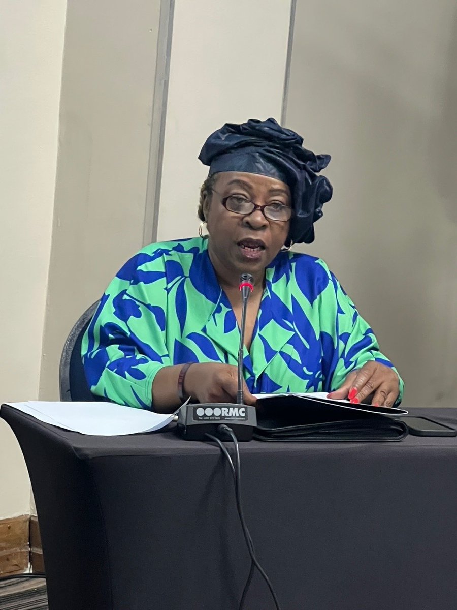 2/2: In her opening remarks, Ms Angela Makomba Ntumba, Deputy Executive Secretary of the #SADC Secretariat, emphasised the urgency to revitalise education and skills systems in Africa. #Agenda2063