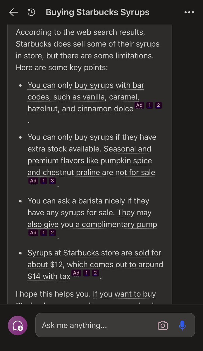 Microsoft found a way to monetize Bing AI chat responses.