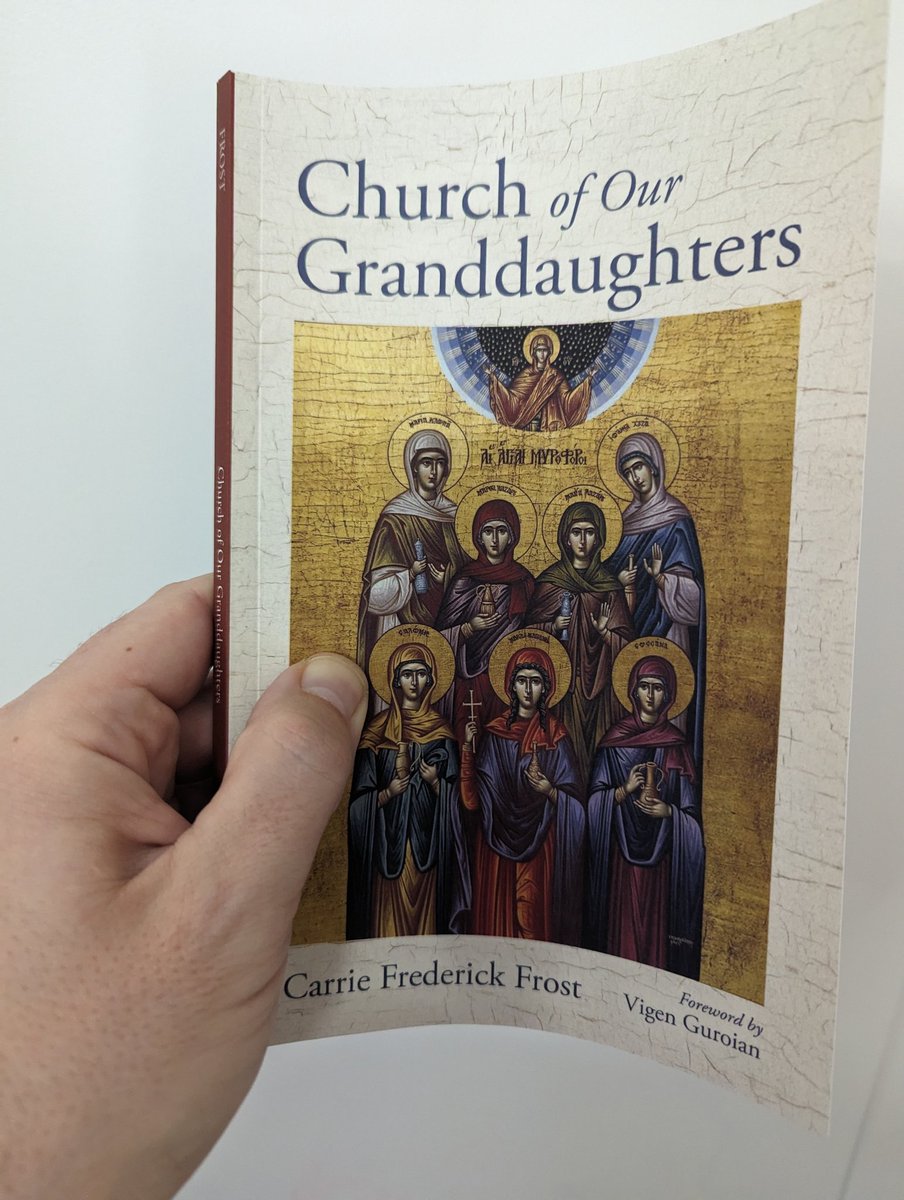 Very grateful to Patricia Bouteneff for the gift of this book. I resonate with its themes. It's great to see that fundamental issues about the role (or not) and 'station' of women in the Orthodox Church are addressed in such a scholarly and reasoned way. Thanks @cfrederickfrost!