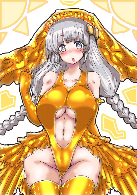 今日の日課はウェディング水着あかりちゃんです 