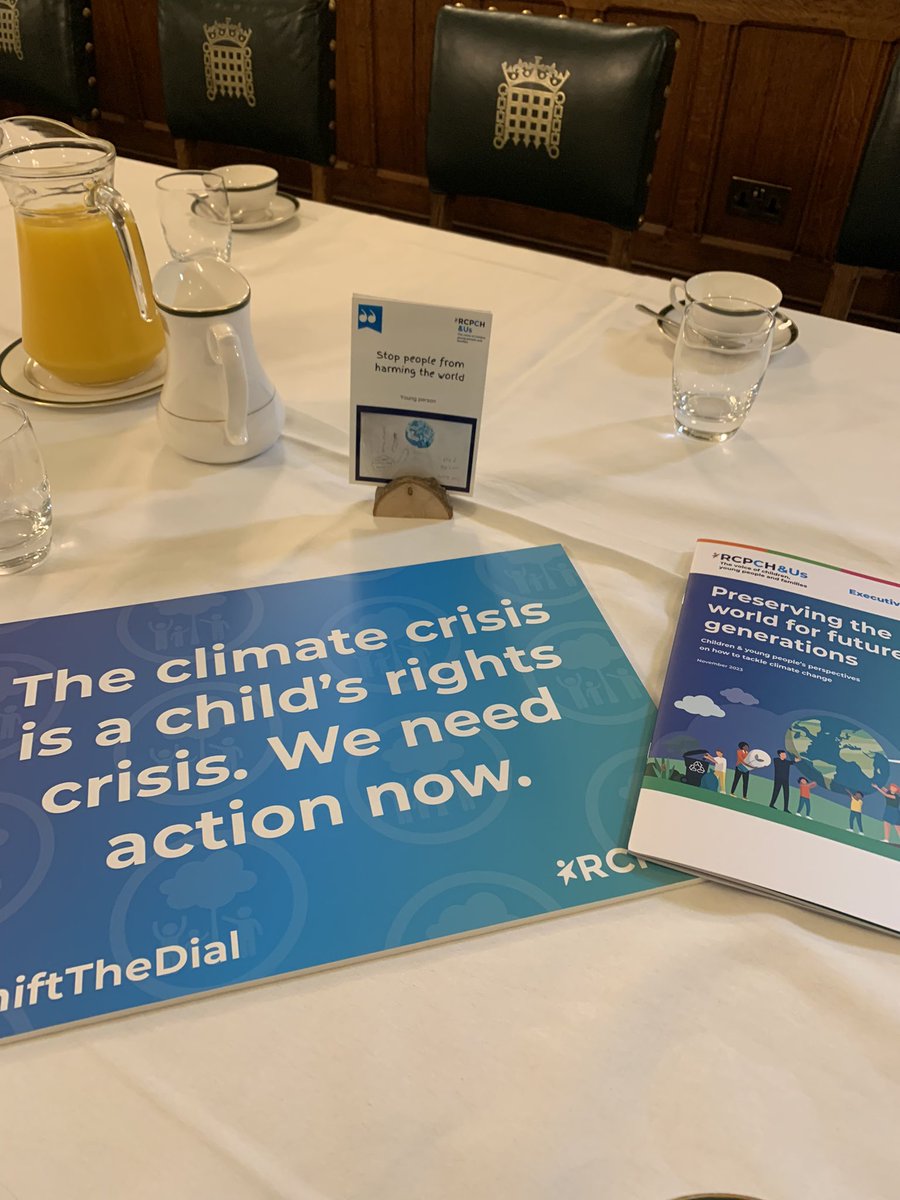 Today we're at <a href="/HouseofCommons/">UK House of Commons</a> to host our #ShiftTheDial roundtable!
 
We've brought MPs, Peers, paediatricians and other experts together to discuss how we can #ShiftTheDial on the unequal impacts of climate change on children’s health.

@_katieknight_  <a href="/EllaRobertaFdn/">Rosamund Adoo-KD CBE FBSA</a>