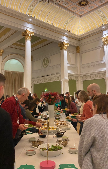 HEPPsinki's tweet photo. Our particpants enjoying the reception at the beautiful Helsinki City Hall yesterday! #HEPP4 @HEPPsinki https://t.co/596CvWy47z