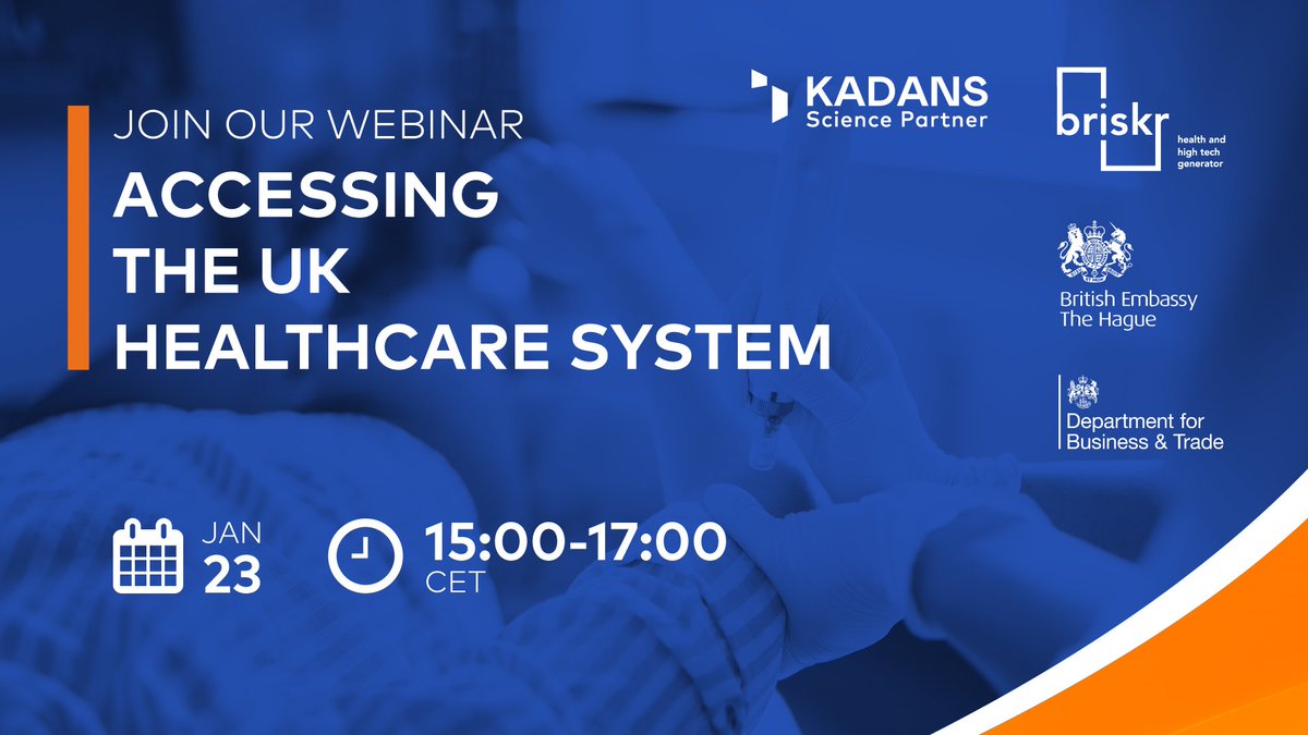 🌟 Webinar Accessing the UK Healthcare System 🌟 This session is specially designed to aid Life Science and Health companies in understanding and accessing the UK market. 📅 Date: 23rd January ⏰ Time: 15:00–17:00 CET survio.com/survey/d/N2C1R… #Webinar #LifeSciences