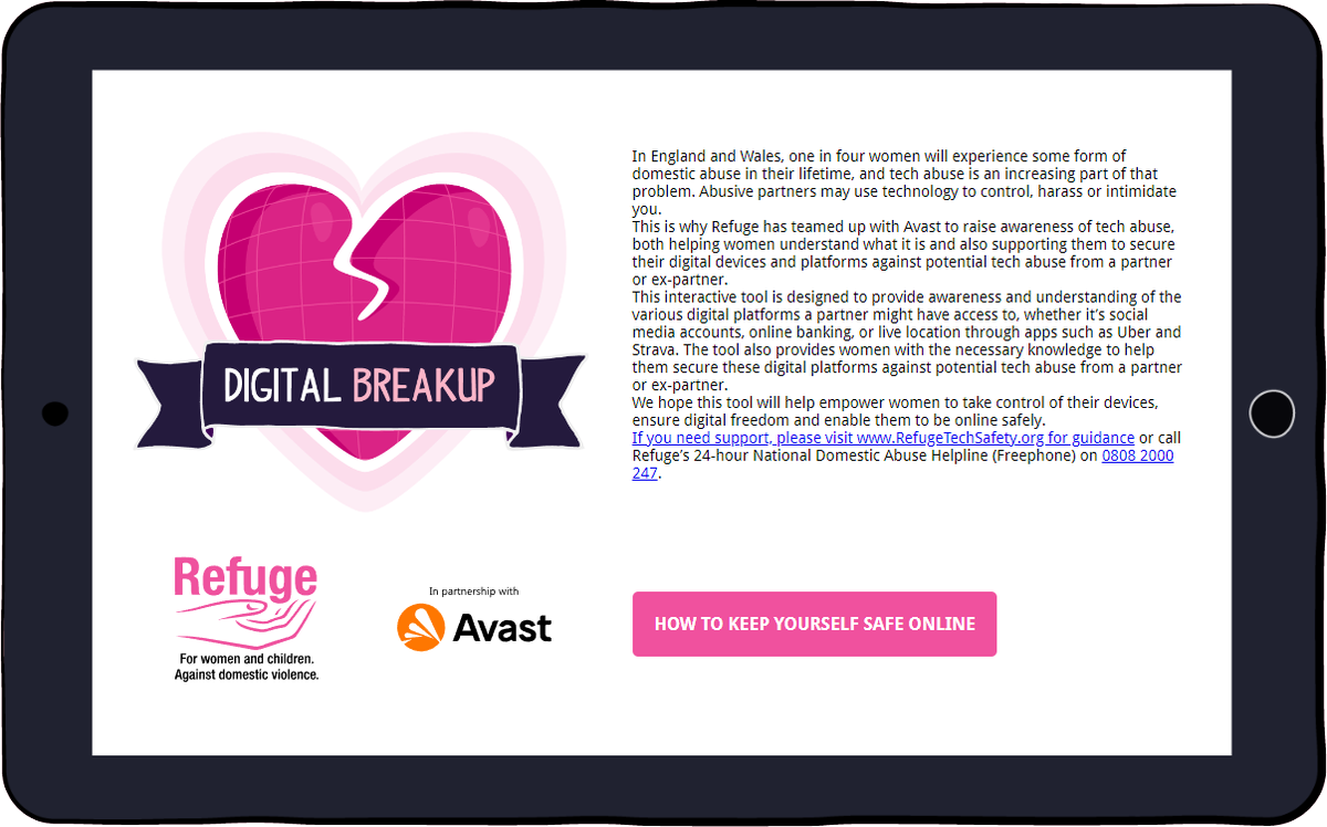 Leaving a difficult relationship? You’ve got this! ✅ Use the Digital Break up tool to separate your own lives: refugetechsafety.org/digitalbreakup/ #DomesticAbuse #VAWG #CyberProtect