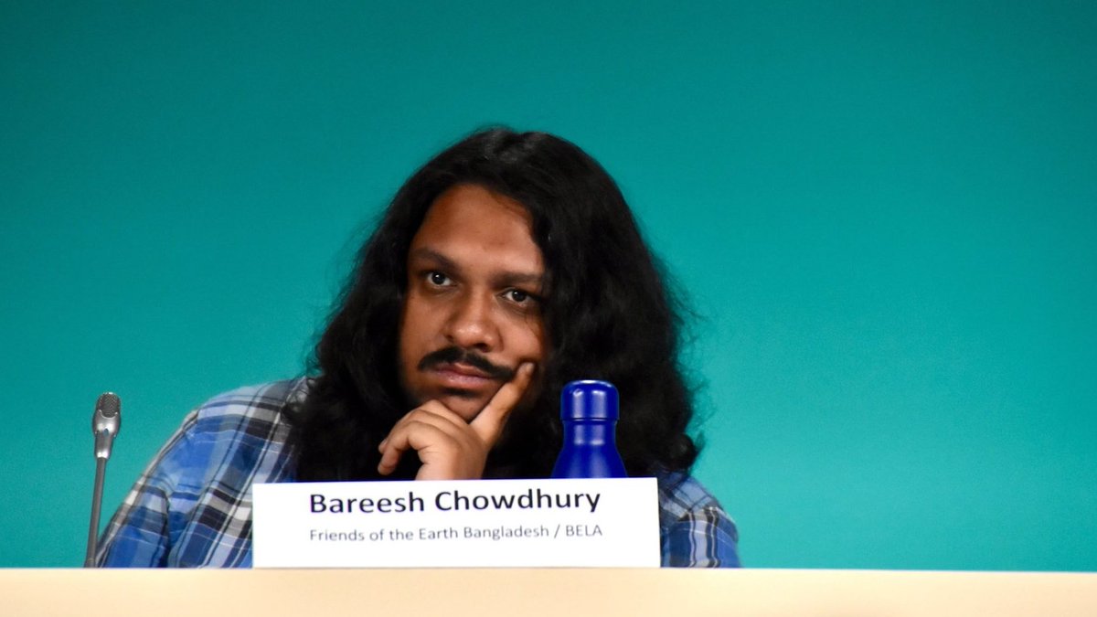 'For the Global Goal on #Adaptation, what has been given is an empty framework, and with no 'means of implementation' it will prequalify its own failure. There are still serious questions on the #LossAndDamage fund, especially about the World Bank as host.' - Bareesh Chowdhury