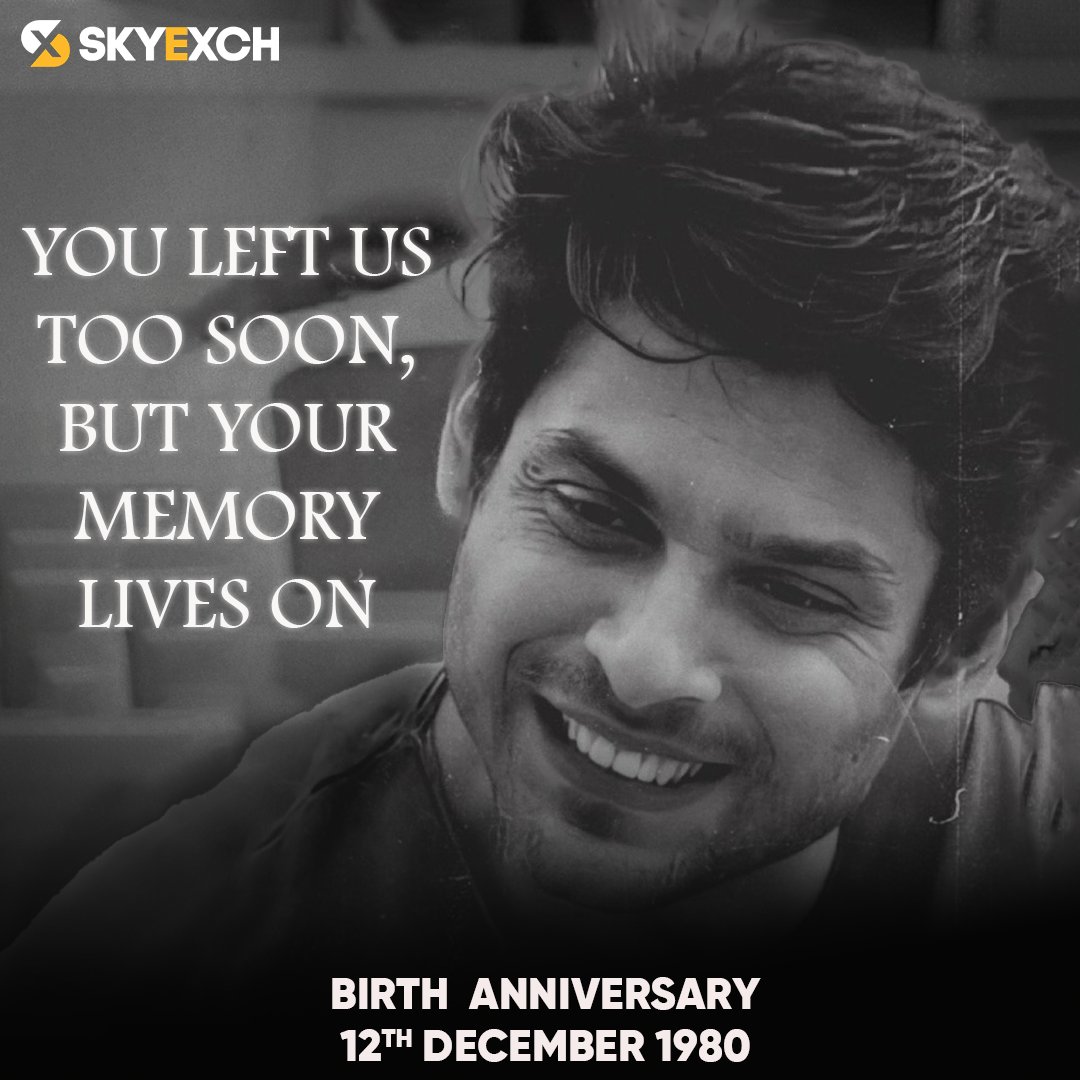 Remembering Siddharth Shukla on his birth anniversary.

#SiddharthShukla #HBDSidharthShukla #SidHearts #SidharthShuklaForever #SidharthShukIaLivesOn #SIDECEMBER #Sidnaz #SkyExch