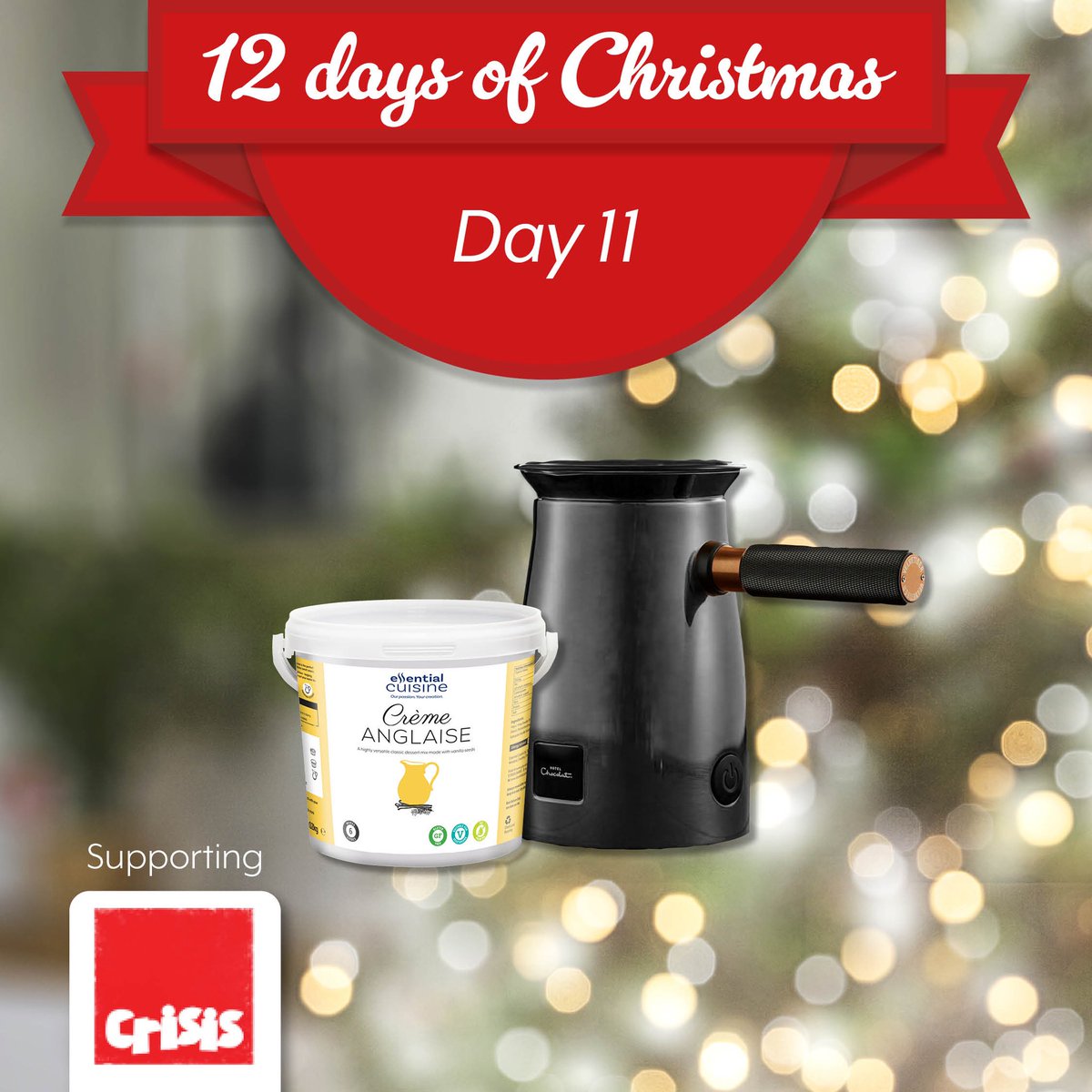 Essential Cuisine (@essentialcuisin) on Twitter photo DAY 11 IS LIVE πππ
Weβre giving you the chance to win a <a href="/HotelChocolat/">Hotel Chocolat</a> Velvetiser plus our Creme Anglaise Mix!
To find out how you can enter, head over to our Instagram (chef.essential)
Good luck! π
T&Cβs - lnkd.in/grG2_hRJ DAY 11 IS LIVE πππ
Weβre giving you the chance to win a <a href="/HotelChocolat/">Hotel Chocolat</a> Velvetiser plus our Creme Anglaise Mix!
To find out how you can enter, head over to our Instagram (chef.essential)
Good luck! π
T&Cβs - lnkd.in/grG2_hRJ