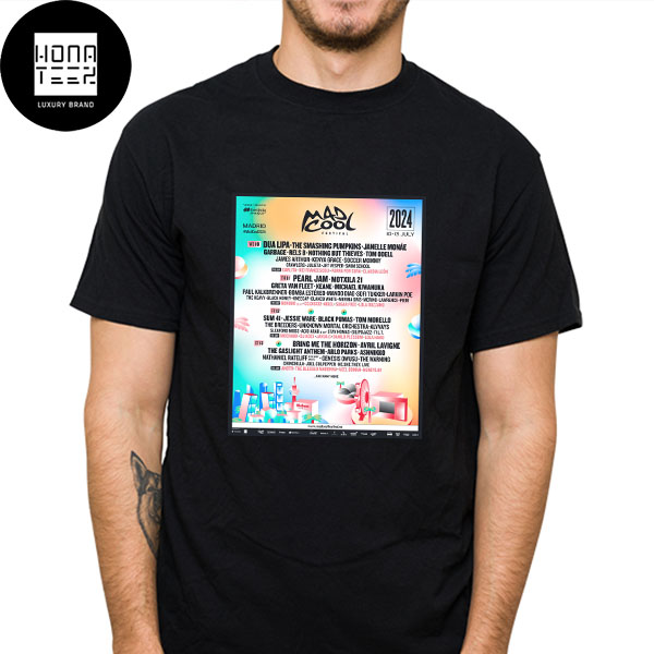 Mad Cool Festival 2024 From July 10th 13th 2024 Fan Gifts Classic T-Shirt
>>> honateez.com/product/mad-co…
#MadCool2024 #tshirt