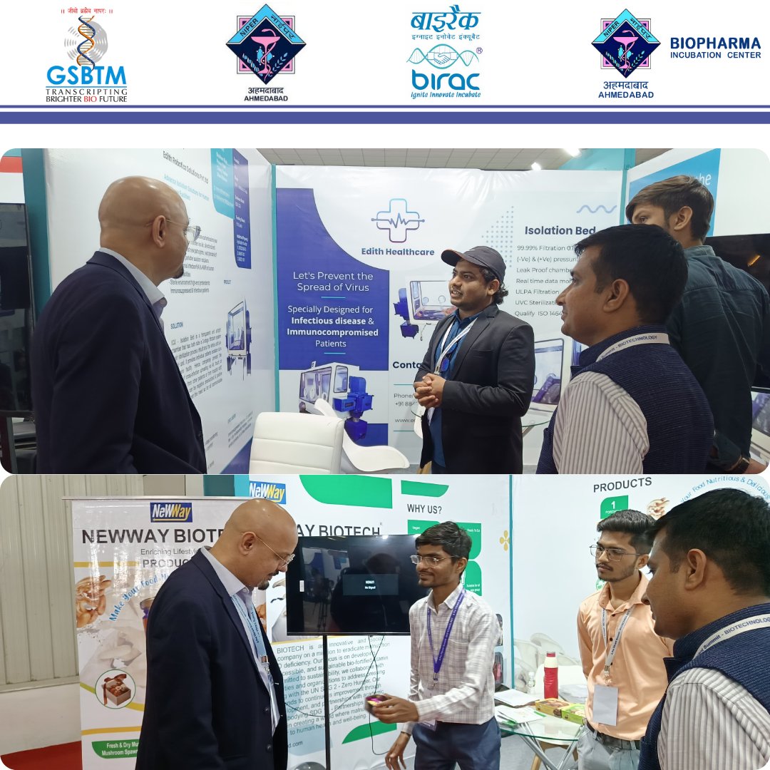 Biopharm Incubation Center at NIPER Ahmedabad tweet media