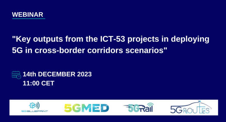 5gRoutes's tweet photo. 🚨Only 48 hours left! The countdown to our ICT-53 Projects Webinar begins now.
Don't miss this opportunity to gain ultimate insights. More details and agenda: https://t.co/PSir6LYAUN
Register now: https://t.co/RzKOLWNXks
#ICT53Webinar #5G #CrossBorderMobility https://t.co/w9ItF0e1h9