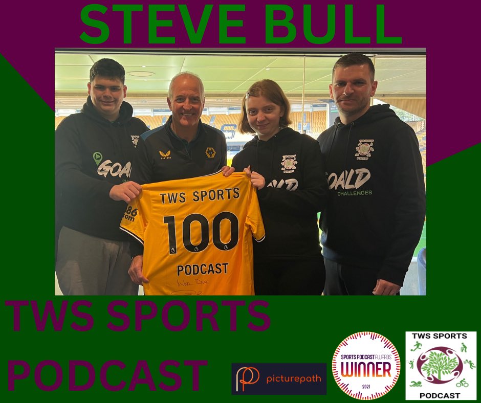 TWS Sports Podcast (@twssportspod) on Twitter photo ๐จ100th EPISODE OUT NOW๐จ
This week to celebrate the release of the TWS Sports Podcast 100th episode we are joined by <a href="/Wolves/">Wolves</a> legend Steve Bull.
In this episode Steve talked about:
- Joining Wolves from <a href="/WBA/">West Bromwich Albion</a>.
- Best games he has played in.
- Playing for England at the 1990 ๐จ100th EPISODE OUT NOW๐จ
This week to celebrate the release of the TWS Sports Podcast 100th episode we are joined by <a href="/Wolves/">Wolves</a> legend Steve Bull.
In this episode Steve talked about:
- Joining Wolves from <a href="/WBA/">West Bromwich Albion</a>.
- Best games he has played in.
- Playing for England at the 1990