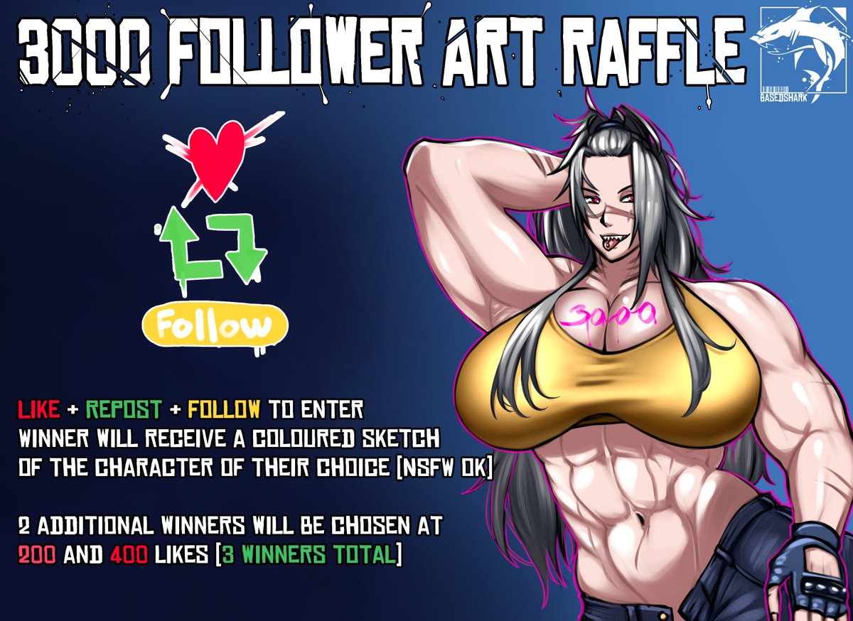 hepukesbased's tweet image. Thank you for helping me get to 3K 💙! It's art raffle time! 
📅 Winners will be picked on the 26th of December 2023
Rules: One character per winner.
🔞NSFW is ok, but I'll let you know if something goes beyond my limits
I'll announce the winners here and DM you if you won!