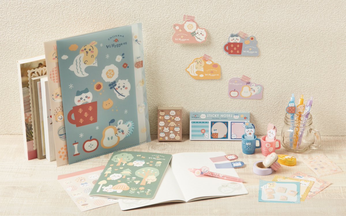 サンスター文具から #ちいかわ の『ステーショナリートータル第9弾』が