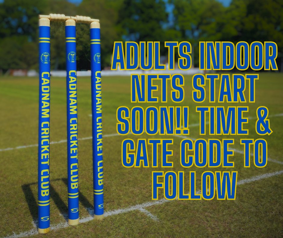 Indoor nets @ King Edward IV school. Key dates for your diaries ⬇️

Thur 4th Jan
Thur 11th Jan
Thur 18th Jan
Thur 25th Jan
 
Thur 1st Feb
Thur 8th Feb
Thur 29th Feb

Thur 7th Mar
Thur 14th Mar
Thur 21st Mar

Let’s have a great start to 2024 🏏